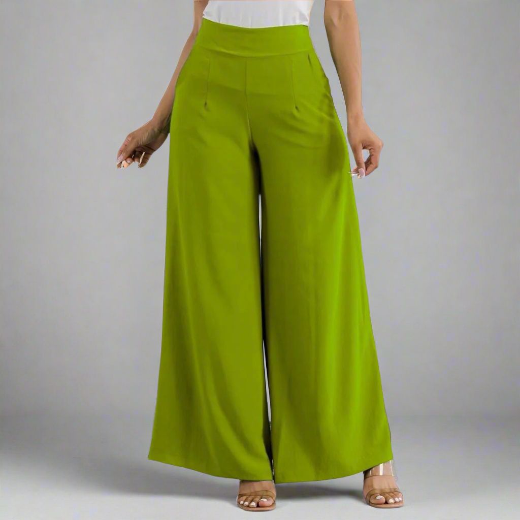 Airflow Fabric Wide Pants