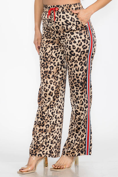 Cheetah Track Pants