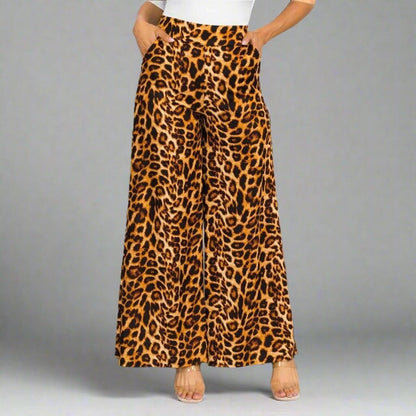 Animal Print Palazzo