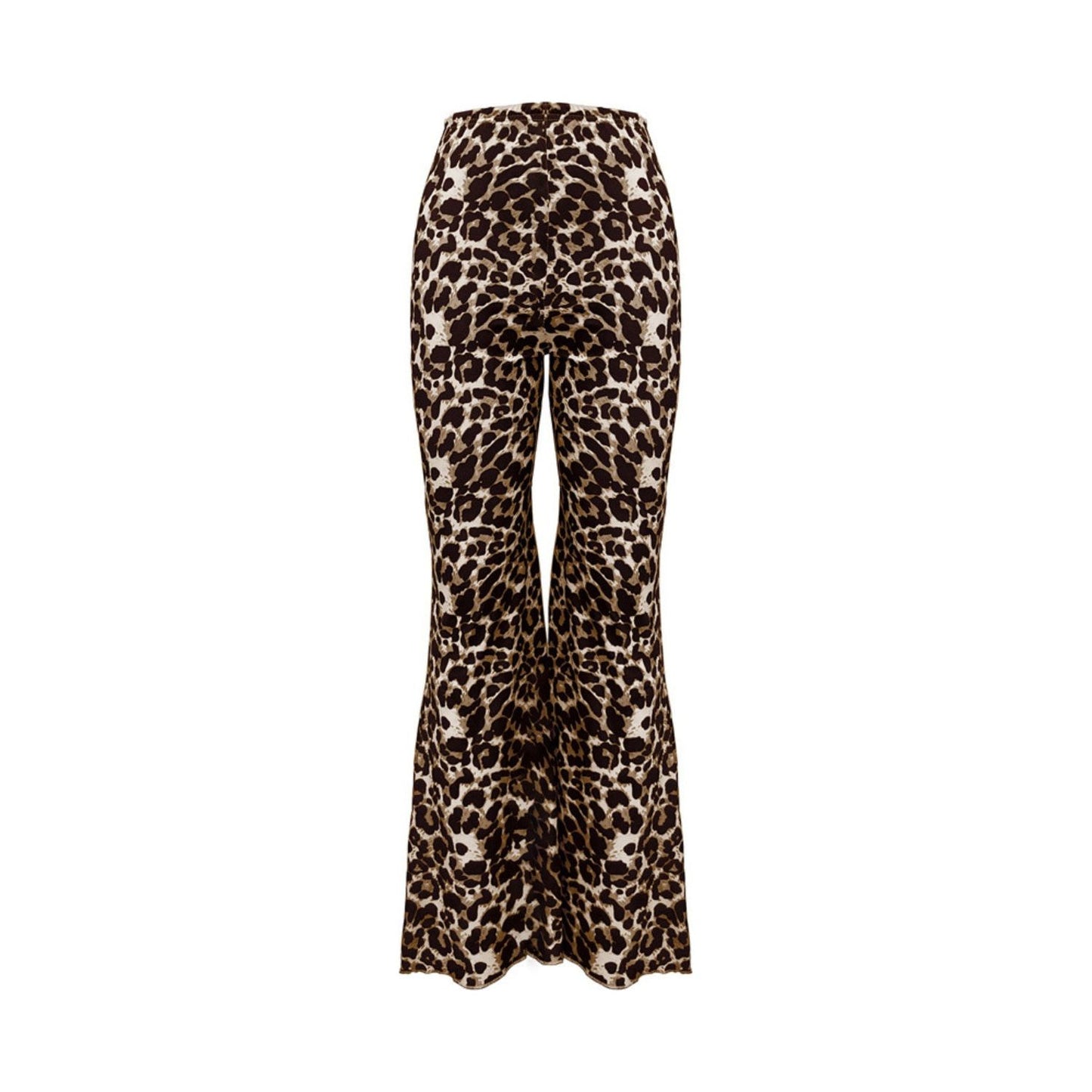 Leopard Flare Pants